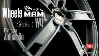 Jante Alu MAM Wheels Série W4 Anthracite