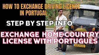 Exchange your driving license in portugal / Asian to European license