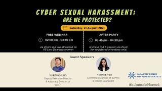 SWWS Webinar: "Cyber Sexual Harassment: Are we protected?"