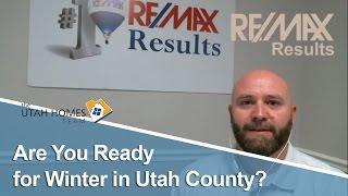 Utah County Real Estate Agent: Winter is coming