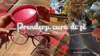 PRENDERSI CURA DI SÉ ‍️ PROVO NUOVI OCCHIALI RICAMO LA BORSA CHE USANO TUTTI 🪡 VLOGMAS #5