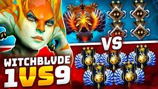 1vs9 | ЭТО СИМУЛЯТОР СКРЫТОГО ПУЛА?!? (ft. witchblvde)