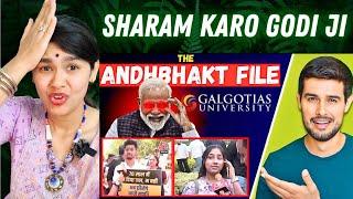 Dhruv Rathee Roast Andhbhakt  | Galgotias University News |  Godi Media Roast | Indian Reaction