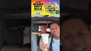 Trying Wendy’s SpongeBob Krabby Patty Meal: Is it worth the hype? #funny #familyfun #spongebob