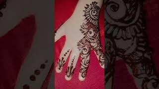 Easy And Simple Kids Mehndi Design #shorts by Hamna Fashion Geek