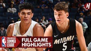 Golden State Warriors vs Miami Heat - Full Game Highlights | July 5, 2022 NBA California Classic