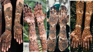 new bridal mehndi designs 2024|simple and stylish full hand mehndi designs photos|@alveenafatimaA