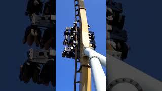 Valkyria Vertical Dive Roller Coaster at Liseberg Sweden #Short #Shorts #YoutubeShorts