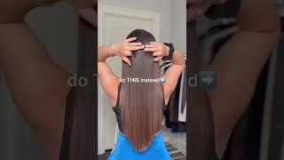 the BEST volume ponytail hack  #hair #highponytail #volumeponytail #ponytailtutorial #ponytail