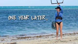 Trying a Twintip Board for the First Time After Kitesurfing Accident - VLOG #52
