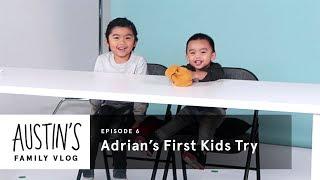 Adrian's First Kids Try | Austin Vlog | HiHo Kids
