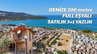 792 - Didim Akbük`te Satılık Denize 200 Metre Mesafede Full Eşyalı Yazlık