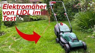 LIDL Parkside Elektromäher PRM 1300 A1 im Test | Was taugt der Rasenmäher vom Discounter?