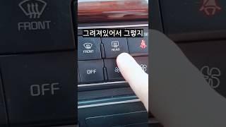 겨울에 모르면 개손해인 자동차 숨겨진버튼