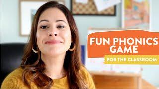 Phonics Games for Kindergarten or First Grade // small group phonics activity