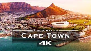 Cape Town, South Africa  - by drone [4K]