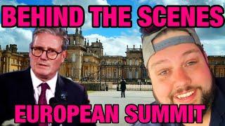 HGV Driver Delivery To The European Summit At Blenheim palace!