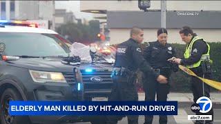 Elderly man dies after being struck by hit-and-run driver in Koreatown