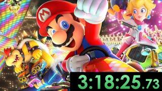 Let's Speedrun Mario Kart 8 Deluxe (All Tracks/200cc)