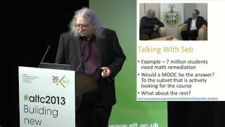 "What Are Cultures of Learning" - Stephen Downes at altc2013