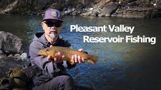 Pleasant Valley Reservoir Fishing.