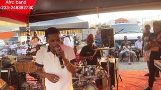 HotGhanaian Live band Funeral Jam||EMMA ON BASS||AFRO BAND||GOOD SOUNDS||EnjoyGroove!