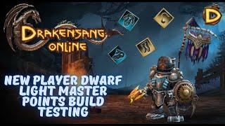 Drakensang Online, New Player Dwarf Light Master Points, Build, Testing, Guide, Drakensang, Dso, mmo