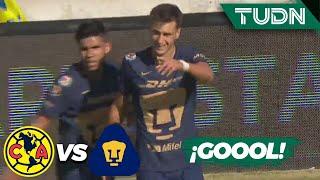 ¡GOLAZO! Dinenno define como crack y hace doblete | América 0-2 Pumas | Tour águila 2022 | TUDN