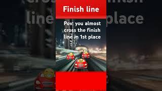 pov: you almost cross the finish line#finishline#1st#shorts