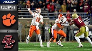 Clemson vs. Boston College Full Game | 2018 ACC Football