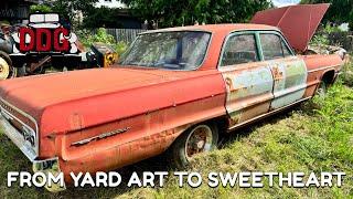 AMAZING Transformation! This Sad 1964 Chevy Belair Needs Some Help After Sitting For Years