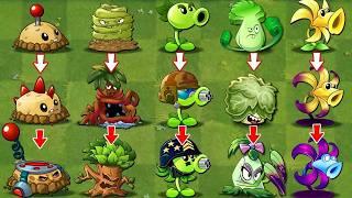 Pvz 2 Discovery - All Plants Evolution NOOB - PRO - HACKER China & International Version