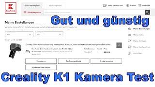 Creality K1 Kamera einbauen