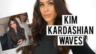 Kim Kardashian Inspired Waves | TUTORIAL