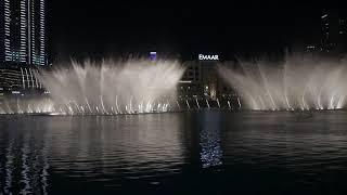 Dubai Water Fountain Show