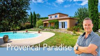 Provencal Paradise: Elegant Villa with Mediterranean Garden and Pool in #Carcassonne #SouthofFrance