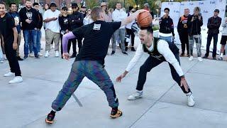 The Professor 1v1 vs CONFRONTATIONAL Hooper.. STRUGGLES? (SURPRISED Fans in Person)