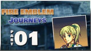 Part 1 - Let's Play Fire Emblem Journeys Rom Hack - "Amazing Map Design!"