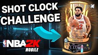 NBA 2K Mobile: Shot Clock Challenge For Karl-Anthony Towns