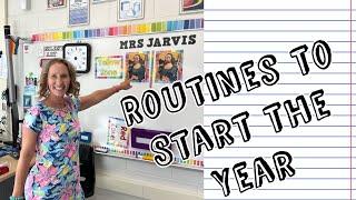 Routines to Teach at the Beginning of the School Year in the Elementary Art Room