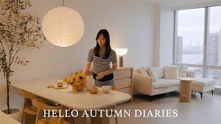 Hello Autumn ｜Decorate with me for Autumn｜Reset day | Slow Living Diaries | Japandi style interior