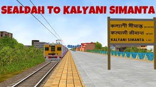 A Remarkable Journey From Sealdah To Kalyani Simanta With Lot's of Realistic Traffics