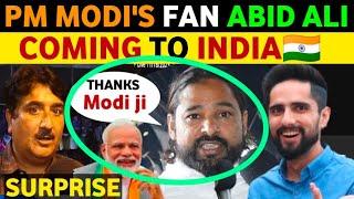 PM MODI'S FAN ABID ALI 1ST VISIT TO INDIA | PAKISTANI REACTION ON INDIA REAL ENTERTAINMENT TV