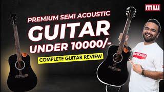 Best Semi Acoustic Guitar under 10000 in 2024 | Kadence SH04 EQ review Musicwale #guitar