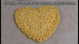 SENZA stampo TORTA CUORE PASTICCIOTTO - Ricetta Facile per San Valentino Heart Cake Easy RECIPE