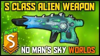 No Man's Sky - Super Rare Black Crystal Alien Multitool - S Class - No Mans Sky Worlds Update 2024