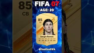 REAL MADRID | FIFA 07 TOP 10 HIGHEST RATED PLAYERS #football #shorts #fifa #soccer