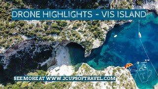 Vis Island (Croatia) Drone Highlights [4k]