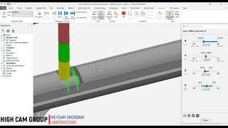 powerMILL programming - 4axis