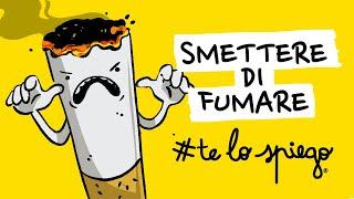 ECCO PERCHÉ NON RIESCI A SMETTERE DI FUMARE | #TELOSPIEGO